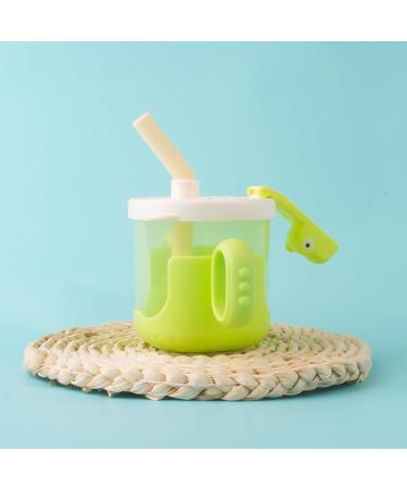 Nohlerlife Baby Training Cup | 300ml Green Free-Flow Sippy Cup with Lid and Straw - Buy Online on GoSupps.com