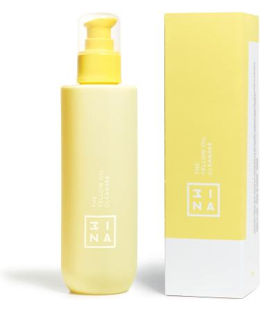 3INA Yellow Oil Cleanser - Vegan & Cruelty Free - Hydrating Face Wash for Dry & Sensitive Skin - Buy Online on GoSupps.com