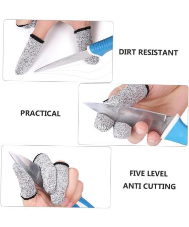 GLEAVI 28 Pairs Cut Resistant Gloves - Ultimate Fiber Finger Protection for Carving Sewing & Woodworking - Buy Online on GoSupps.com
