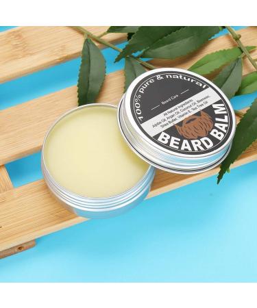 Premium Coconut Oil Beard Wax - 60g | Prevent Forking & Condition Your Beard | International Shipping - Buy Online on GoSupps.com