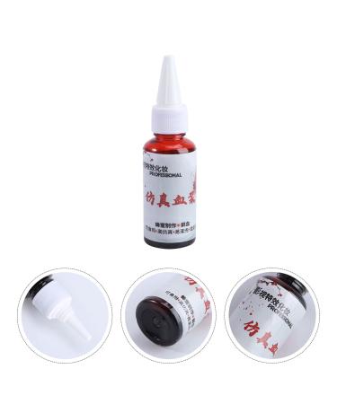 Minkissy 1 Halloween-Make-up blood plasma support artificial blood cosplay artificial blood fx make-up artificial blood for the eyes Halloween-Kunstblut scabs blood SFX special effects size 1 As shown
