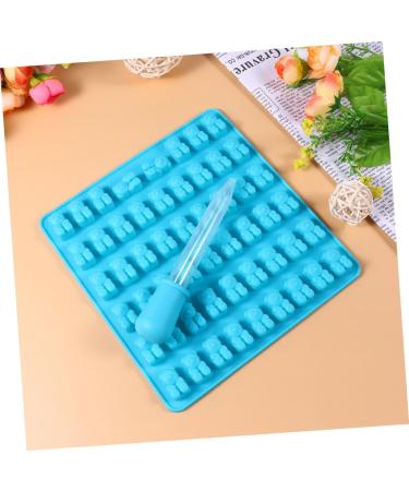 Milisten 1pc Silicone Mold Chocolate Candy Mold Gummy Mold with Dropper DIY Chocolate Mold De para Gelatinas Fondant Molds Bear Gummy Mold Fudge Ice Tray - Buy Online on GoSupps.com