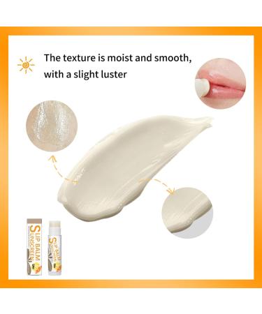 Sunscreen Lip Balm SPF 30 UVAProtection Lips Watermelon Flavor Lipstick Banana Sun Care Colorless Moisture Sunscreen Lip Balm Lips Care Banana Sun Care Colorless Moisturizer Lipstick - Buy Online on GoSupps.com