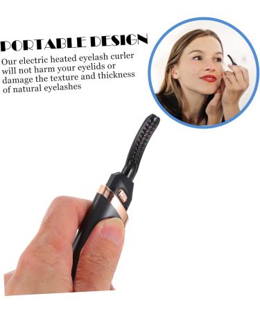 Housoutil Eyelash Curler Portable Electric Lash Curler Lash Tools Electric Tool Mini Eye Lash Make- up Tool Portable Lash Curler USB Rechargeable Lash Curler Abs Major Hair Care Product - Buy Online on GoSupps.com