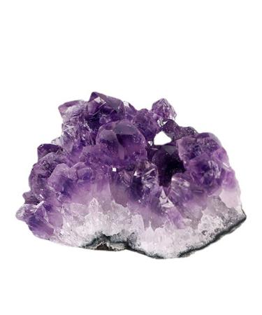 Natural Crystal Rough Natural Amethyst Crystal Clusters Stone Crystal Cluster Uruguay Raw Geode Quartz Reiki Gemstone Specimen Figurine for Home Decor approx200-250g Natural Luster (Size : Approx100- Approx100-150g