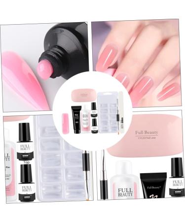 1 Set Pieces Manicure Tools Set Grooming Kit Nail Builder Kit Nail Art Lamp Press on Nails Nail Manicure Lamp Nail Extension Tool Diy Nail Art Tools Plastic Major Nail Polish - Buy Online on GoSupps.com