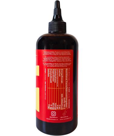 CORNEDOR Pomegranate & Date Syrup 400ml - Sweetened with Dates | No Added Sugar | Dressing Sauce Marinade - Buy Online on GoSupps.com