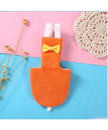 PopetPop 3-Set Bird Diapers | Premium Bird Clothing & Flight Suits for Pigeons | Adjustable & Comfortable Winter Wear | XS - Orange - Buy Online on GoSupps.com