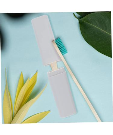 Gleavi 8 STK Travel Toothbrush Case Ventilated Holder for Outdoor Use | Portable Travel Container & Supplies | Mini Travel Items with Lids - Buy Online on GoSupps.com