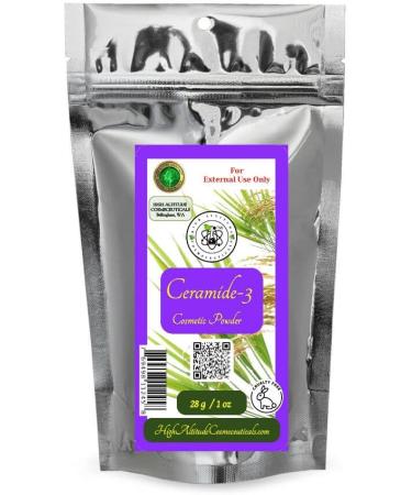 CERAMIDE 3 Powder Cosmetic - 100% Pure Water-Soluble & Dispersible Skin Moisturizer Emollient Hydration Improves Appearance of Aging Wrinkles Sagging Dry Skin Skin Barrier - 28g (1oz) - Buy Online on GoSupps.com