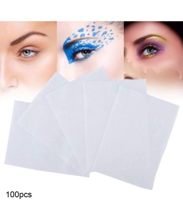 Lint Makeup Cotton Pads - 100pcs Soft Skin Care Cleaning Wipes for Cosmetic Removal | International Shipping - Buy Online on GoSupps.com