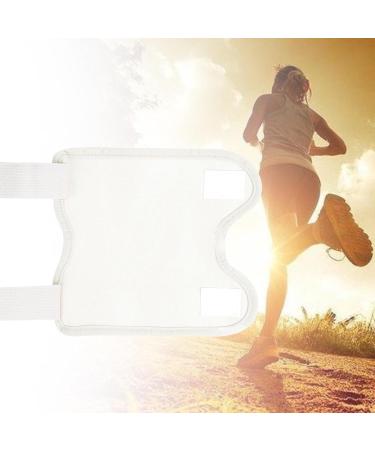 Enveloppement D'Huile pour Genou Genouill re de Soutien Attelle de Soin Prot ge-genoux En Nylon Lavable et Anti-fuite pour Le Repos et La Lecture Do Blanc - Buy Online on GoSupps.com