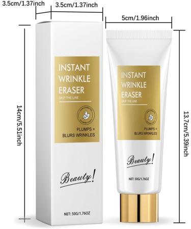  Generisch Instant Wrinkle Eraser Anti-Wrinkle Face Cream for Women with Retinol and Hyaluronic Acid Improves Skin Elasticity Enhances Skin Skin Care - Buy Online on GoSupps.com
