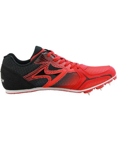 Track Spike Running Shoes 5599 Blue & Red | Lightweight Professional Athletic Shoes for Kids, Men, Women | Breathable Mesh | Sprint Shoes for Track and Field - Buy Online on GoSupps.com