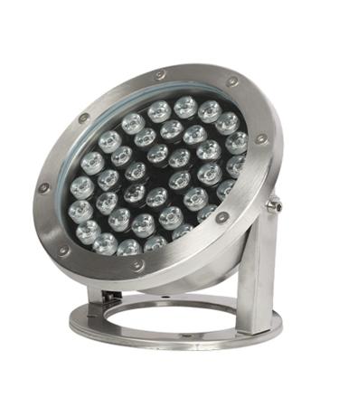 Underwater Pond Spotlight Low Voltage Fountain Lighting LED 12V Waterproof IP68 Stainless Steel Underwater Lighting for Pool Fountain Pond (Color : Warm White Size : 36W) 36W Warm White