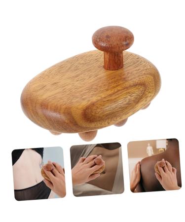 Hoement Wooden Massage Brush & Comb Set - Natural Wood Multi-Purpose Wide Tooth Combs for Scalp & Hair Care - Buy Online on GoSupps.com