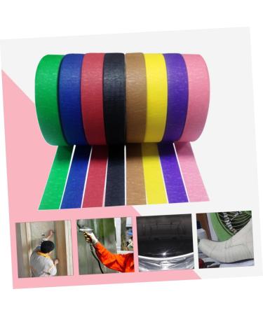 Healeved 18 Pcs Strong Sticky Wrinkle Paper Container for Gardening Tools Colored Tape Japanese License Plate Masking Tape Colored Copper Caps Petal Lampshade Spray Paint Child Hand Torn - Buy Online on GoSupps.com