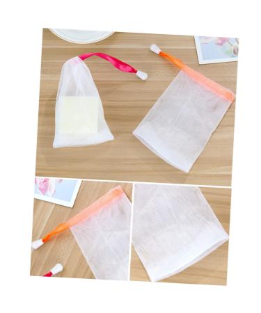 FOMIYES Exfoliating Mesh Soap Saver Bag - Japanese Bubble Net Holder for Enhanced Lather & Long-lasting Soap Use - Buy Online on GoSupps.com
