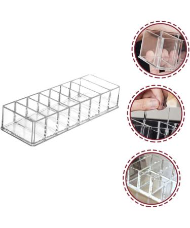 FOMIYES 3pcs Box Makeup Storage Box Cosmetics Rack Tuba Stand Eyeshadow Display Rack Cosmetic Rack Blush - Buy Online on GoSupps.com