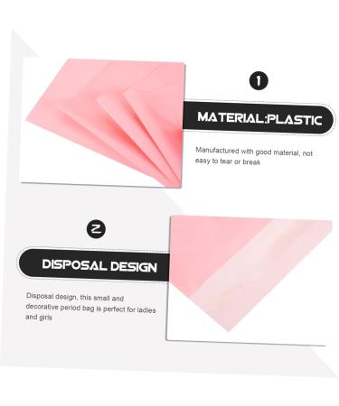 Collbath 100-Pack Tampon Disposal Bags | Feminine Hygiene & Travel Storage | Odor-Proof Period Essentials - Buy Online on GoSupps.com