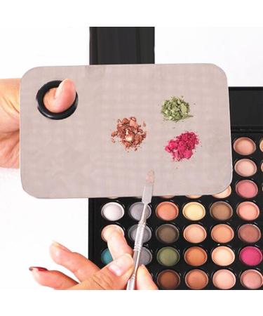 Frcolor Stainless Steel Mixing Palette with Spatula - Essential Makeup Tool for Professionals & Enthusiasts | 1 Piece - Buy Online on GoSupps.com