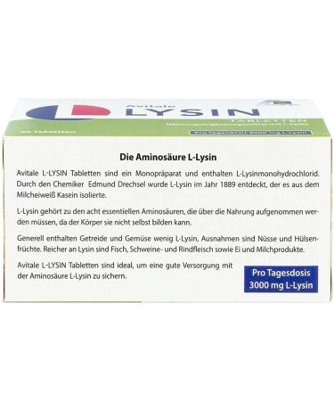 L-Lysine 750 mg Tablets - Premium Immune Support & Muscle Recovery | Shop Internationally - Buy Online on GoSupps.com