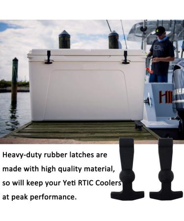2 Pack Cooler Latch Replacement for Yeti & RTIC Coolers - Premium Durable Rubber T-Latches - Buy Online on GoSupps.com