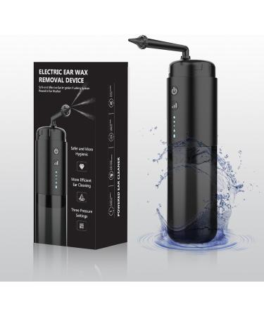 Electric Ear Wax Removal Kit - Portable Ear Irrigation 4 Cleaning Modes & 6 Tips USB Rechargeable - Buy Online on GoSupps.com