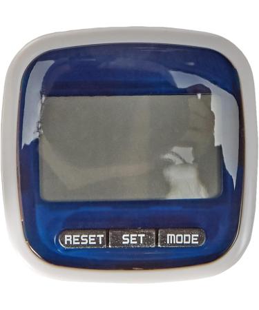 Moses Unisex Adult Wanderlust Pedometer - Distance & Calorie Tracker with Auto Switch-Off & Belt Clip - Blue One Size | International Shipping Available - Buy Online on GoSupps.com