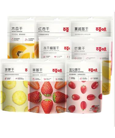 McKona Candied Fruits Fresh Fruits Dried Mango Dried Fruits Fruit Candy Wholesale Vegan Snack Fresh Fruits Dried Banana Dried Strawberry Freeze Dried Strawberry (Dried Strawberries) - Buy Online on GoSupps.com