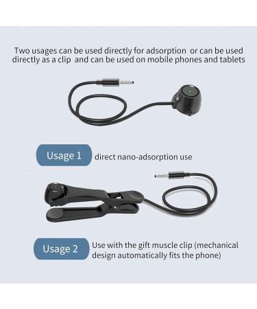 Buy Cyprreas Automatic Screen Clicker - Dual Click Options Adjustable Clip-On Design with Anti-Cheat Protection Compatible with All Devices - Black - Buy Online on GoSupps.com
