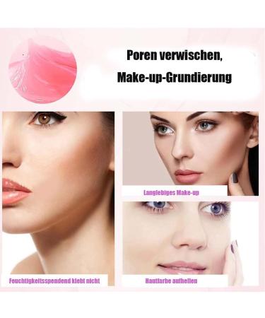 Jiorniee Pore-Filling Gel Cream & Primer - Invisible Pore Face Primer for All Skin Types (2 pcs) | Best Make-Up Base Gel Cream for Flawless Finish - Buy Online on GoSupps.com