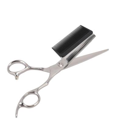 Professional Hair Cutting Scissors Kit Stainless Steel Shears with Comb Serrated Blade Design Ergonomic Handle for Salon Home Use