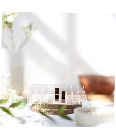  Ipetboom Ipetboom Lipstick Holder with 36 Compartments for Makeup Delicate Desktop Lipstick Stand - Buy Online on GoSupps.com