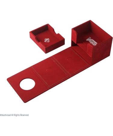 Gamegenic Cardfight!! Vanguard Nation's Vault Premium Deck Box | Dragon Empire Red | Holds 50 Double-Sleeved Cards | With Extra Drawer for Power Counters | Accessories | Red Dragon Empire - Buy Online on GoSupps.com