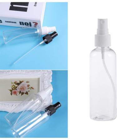 Exceart 8-Piece Clear Mini Spray Bottles for Travel | Essential Oil & Cleaning Spray Bottles (Transparent with White Spray) - Buy Online on GoSupps.com
