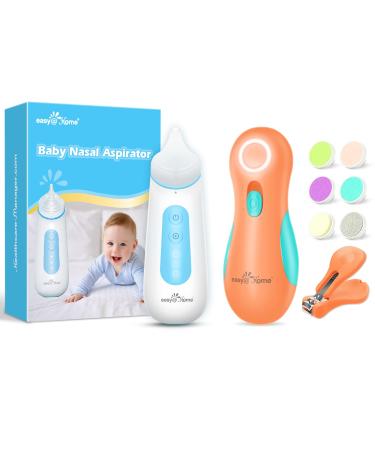Easy Home Baby Accessories for Newborn Must Have: Electric Baby Nail File Trimmer | Baby Electric Nasal Aspirator