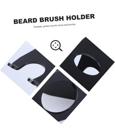 Fomiyes Men's Razor Brush Holder - Acrylic Stand for Manual Shaving Brushes | Durable & Stylish Shaving Tool Organizer - Buy Online on GoSupps.com