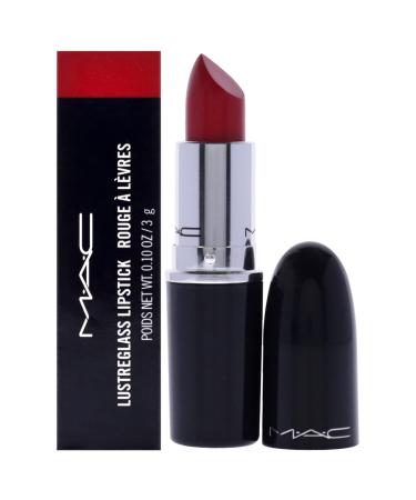 MAC Lustreglass Lipstick - 502 Cockney for Women - 0.1 oz Lipstick