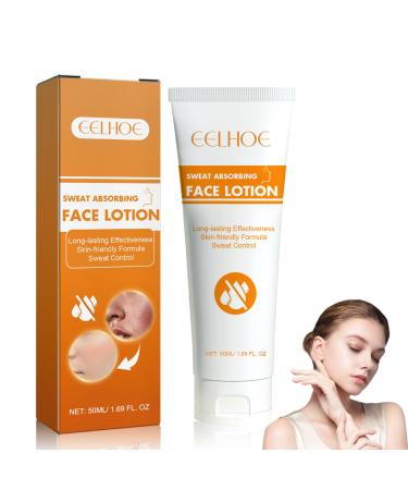 Face Antiperspirant Face Discourage Sweat Antiperspirant and Oil Control Lotion Sweat Absorbing Face Lotion Anti Sweat Oil Face Lotion for Face Forehead and Scalp Suitable Men and Women