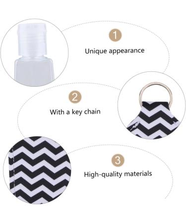 Lalafina Hand Sanitizer Bottle Covers - 18 PC Neoprene Key Ring Holders for Portable Protection - Buy Online on GoSupps.com