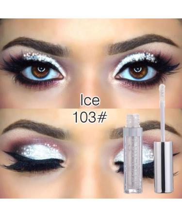 KDOWES Liquid Eyeshadow - Waterproof Glitter Eye Stick for Long-Lasting Sparkle (A103) - Ice - Buy Online on GoSupps.com