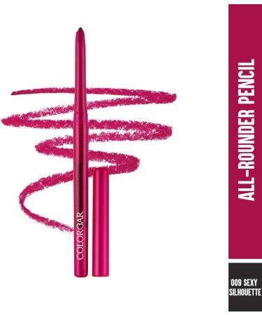  Colorbar Colorbar Versatile pencil sexy silhouette pink kajal durable matte finish stain proof waterproof - Buy Online on GoSupps.com