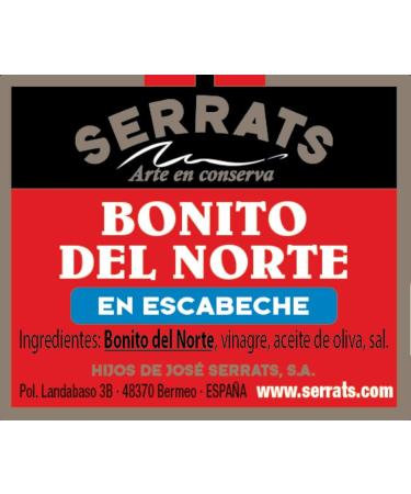 SERRATS 12 Stuks Pickled Bonito from the North of the Cantabrian Sea 190g - Buy Online on GoSupps.com