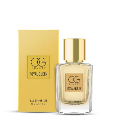 OG BEAUTY LUXURY Royal Queen Eau De Parfum 50ml | Long-Lasting Perfume | Perfect for Special Events & Date Nights | Premium Gift for Her