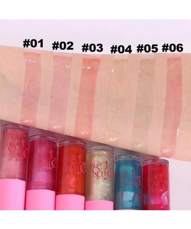 Buy Jelly Cooling Hydrating Lip Oil - Plumping Non-Sticky Gloss Vegan & Cruelty-Free Nourishing Care in Ice Blue - International Shipping Available - Buy Online on GoSupps.com