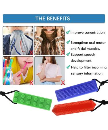 Caetbound Sensory Organs (6 Pack) | Textured Chewing Tools for Improved Biting & Chewing | International Shipping - Buy Online on GoSupps.com