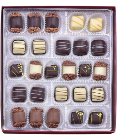 Shop Lauensteiner Marzipan Chocolates - 56 Handmade Truffles with Alcohol | Perfect Gift for Marzipan Lovers | 700g Selection for Any Occasion - Buy Online on GoSupps.com