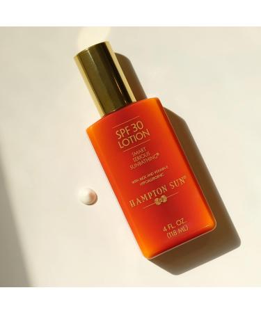 Hampton Sun SPF 30 Lotion 4 Fl Oz - Sun Protection for Ultimate Skin Care - Buy Online on GoSupps.com