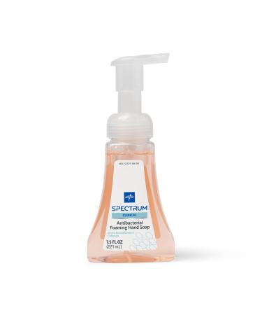 Medline Spectrum Clinical Antibacterial Foaming Hand Soap with 13% BZK 7.5 oz. Pump Bottle Case of 12